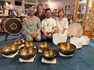 Tibetan Singing Bowl Sound Bath in Store - June 19, Friday 2026 7-8 pm