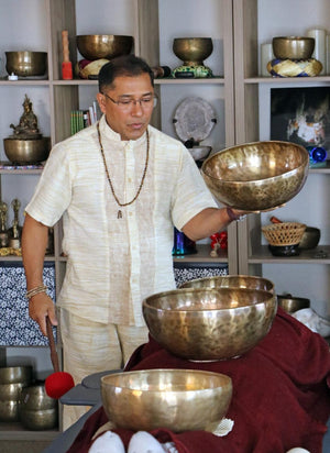 October 28-30, 2024, Mon-Wed - Atma Buti Level 3: Learn to Heal with Singing Bowls with Suren Shrestha